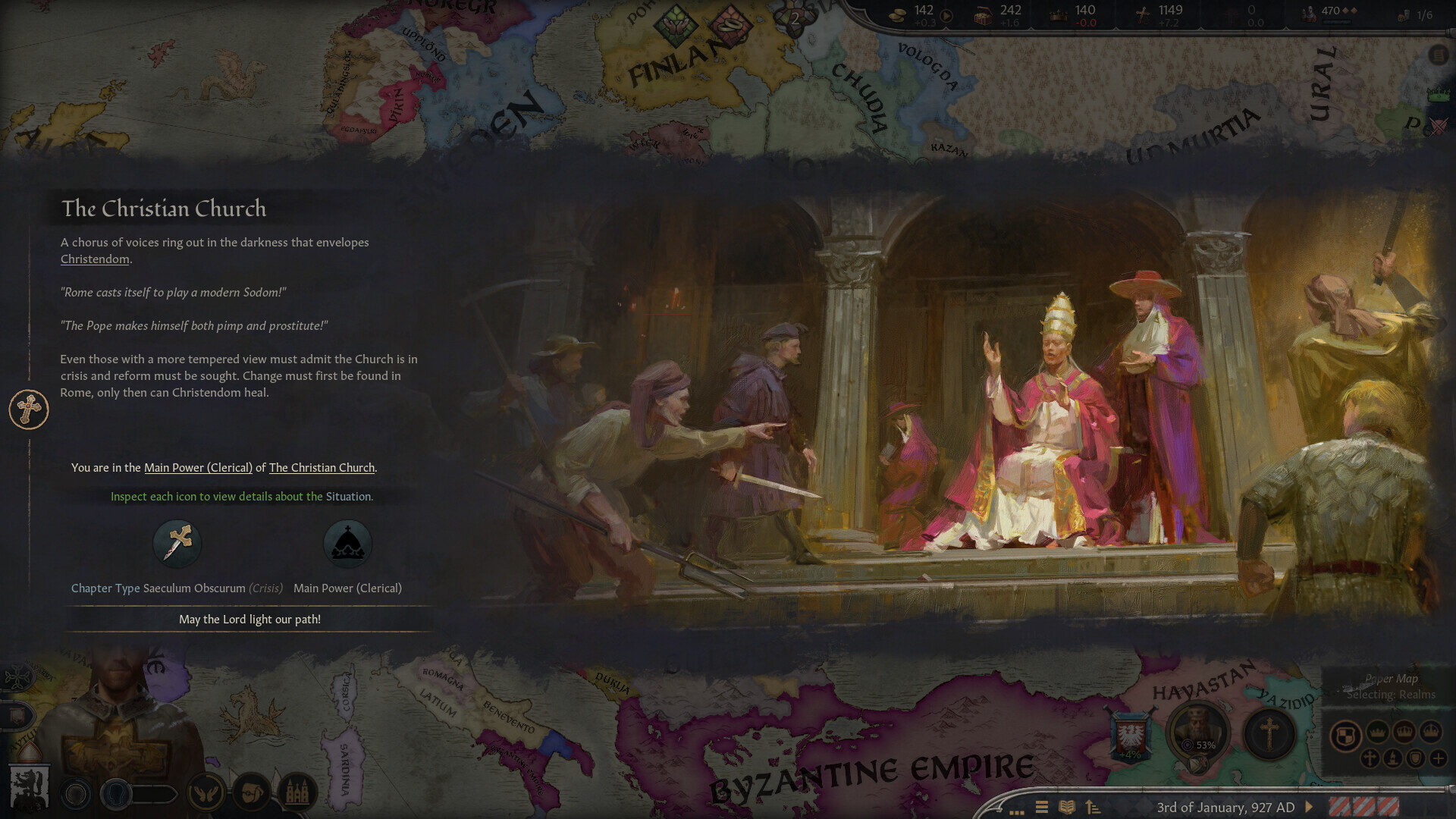 Crusader Kings Iii’s Next Expansion Is All About Power, Faith, And Becoming Pope The New Crusader Kings Iii: By God Alone Lets You Play Pope, And It Launches September 30