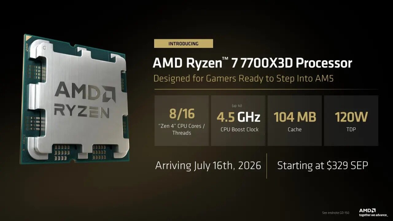 Amd Ryzen 7 7700X3D Cpu Review 7700X3D Amd Ryzen 7 7700X3D Cpu Review