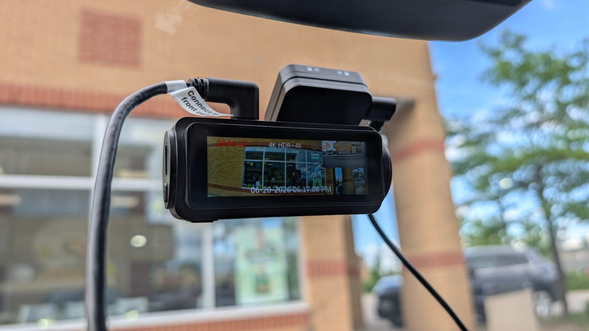 Gku E200 4K Dash Camreview