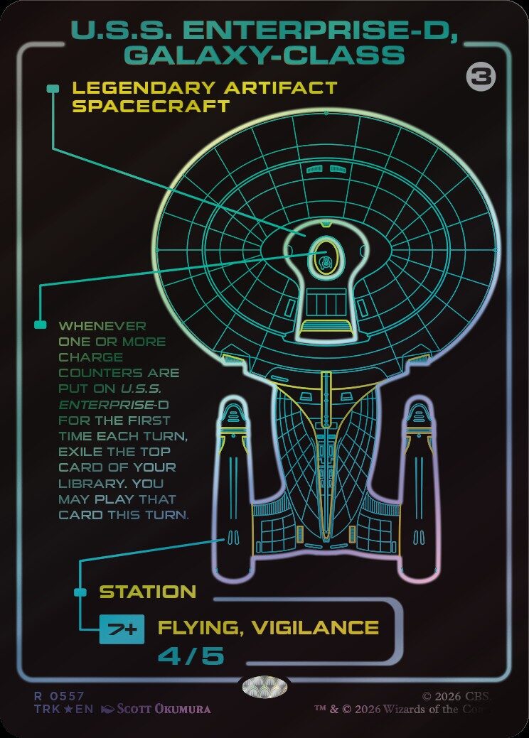 Magic: The Gathering | Star Trek First Look Reveals Icons, Starships, And Commanders!