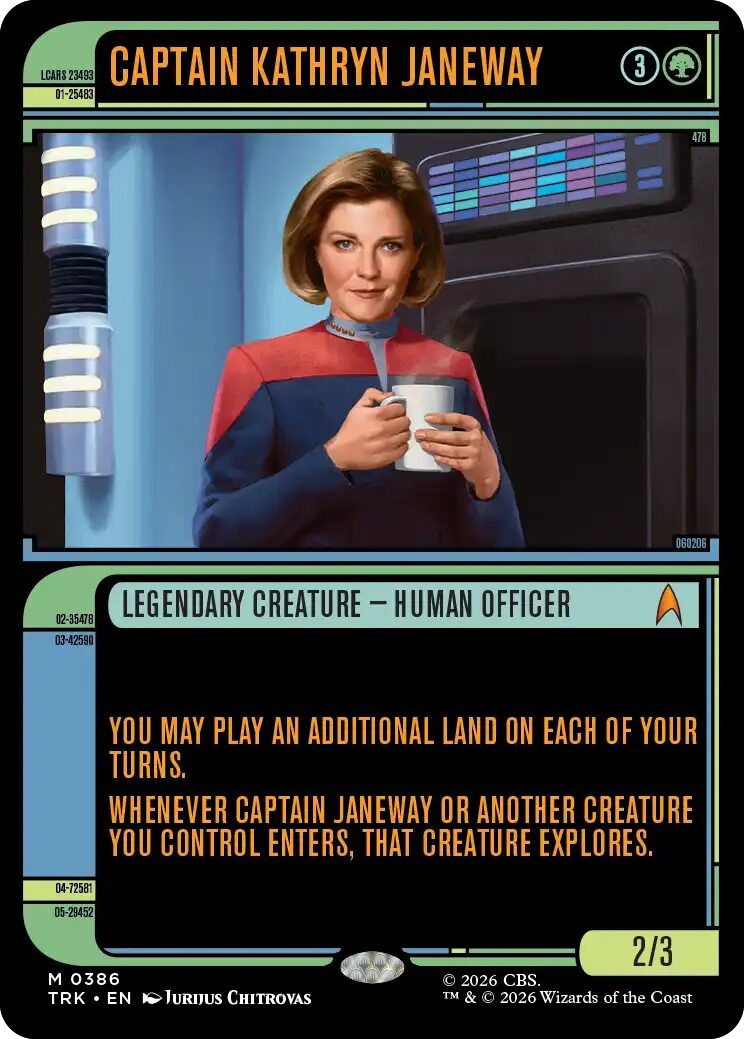 Magic: The Gathering | Star Trek First Look Reveals Icons, Starships, And Commanders!