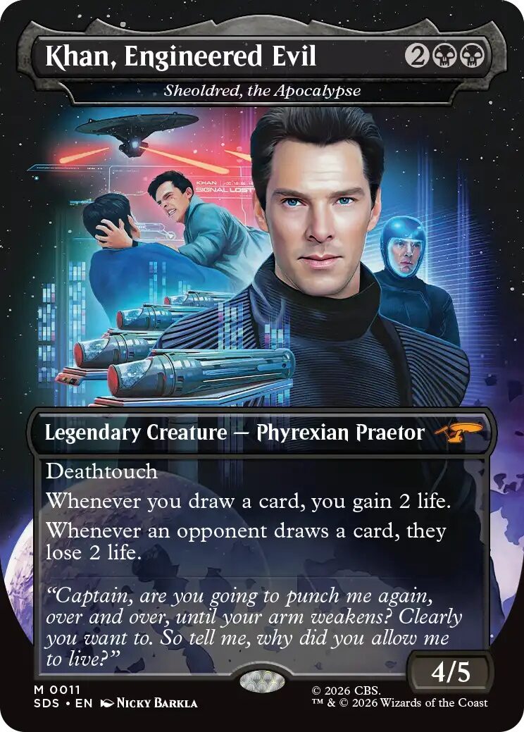 Magic: The Gathering | Star Trek First Look Reveals Icons, Starships, And Commanders!