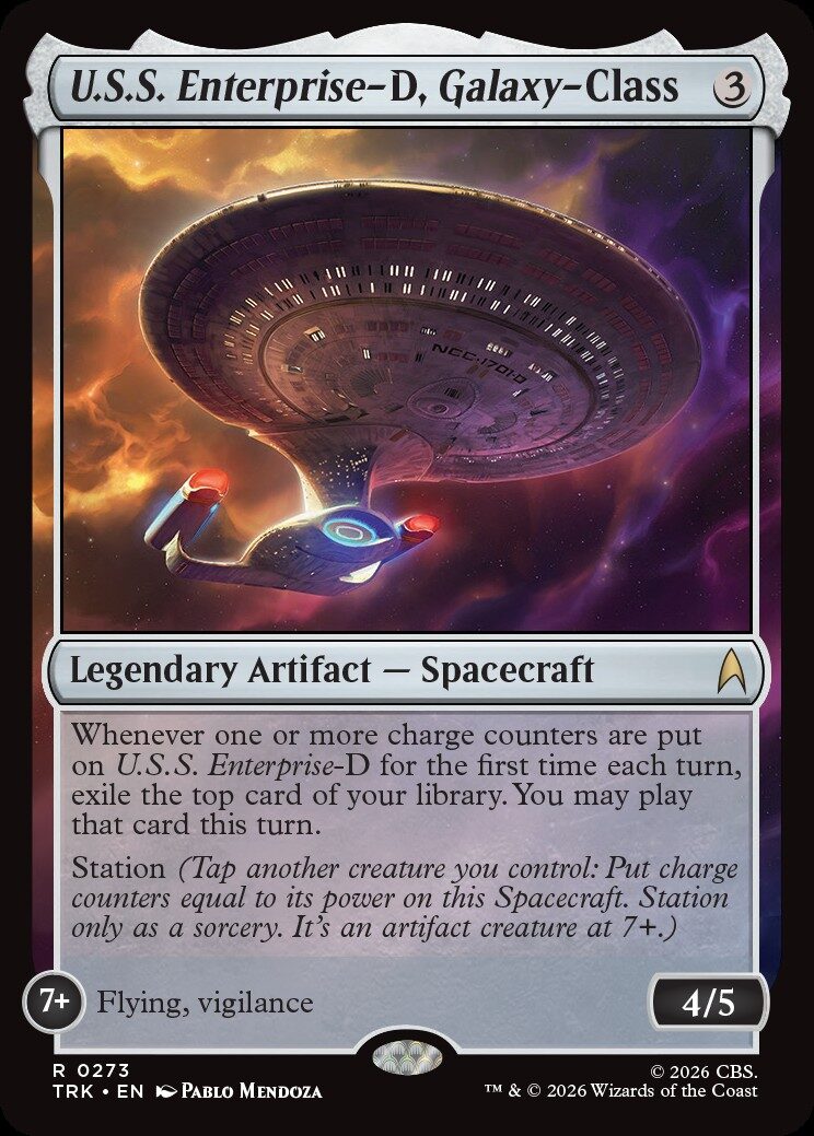 Magic: The Gathering | Star Trek First Look Reveals Icons, Starships, And Commanders!