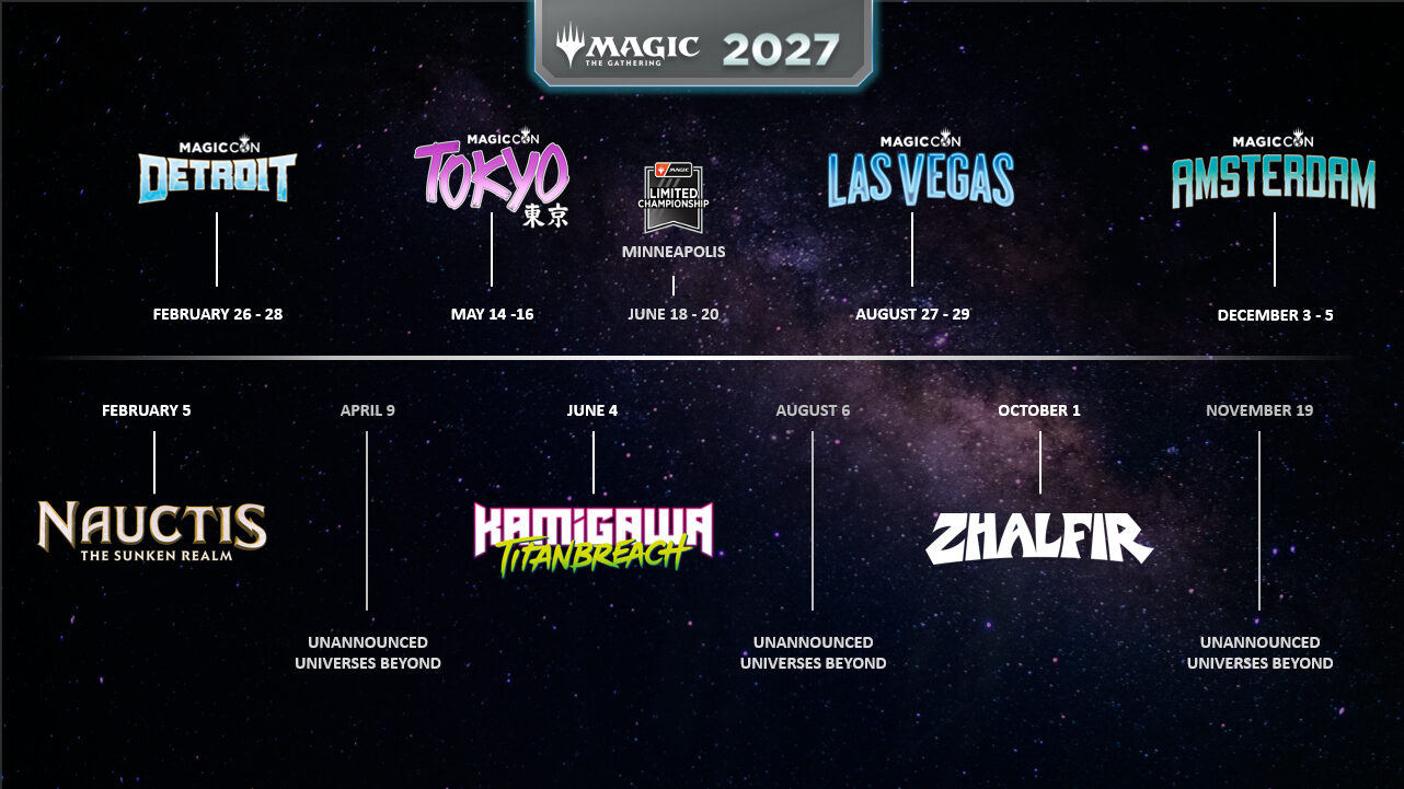 Magiccon Amsterdam 2026: Reality Fracture Spoilers, Secret Lair And All Mtg In-Universe Sets For 2027 Revealed! Magiccon Amsterdam 2026: Reality Fracture Spoilers, Secret Lair And All Mtg In-Universe Sets For 2027 Revealed!