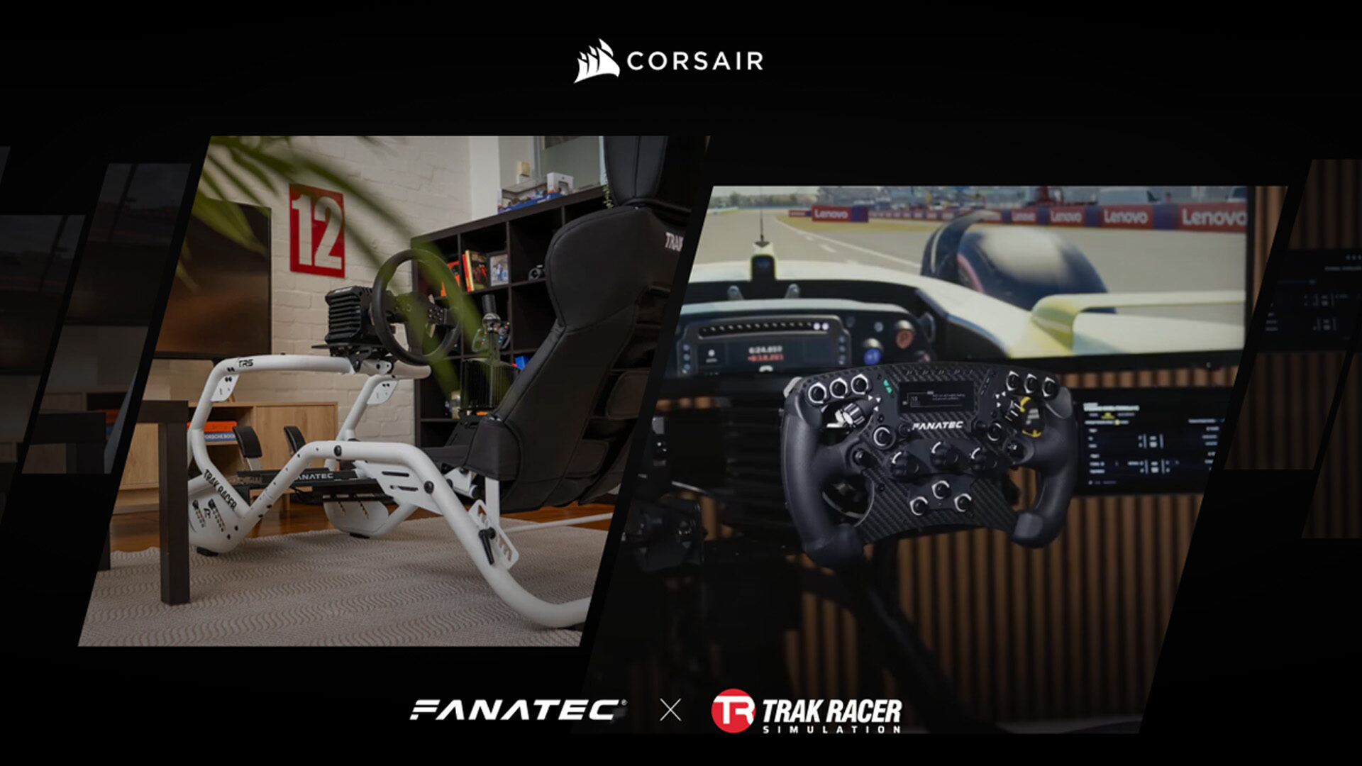 Trak Racer Joins CORSAIR In A Major Expansion Of Its Simulation Hardware Lineup