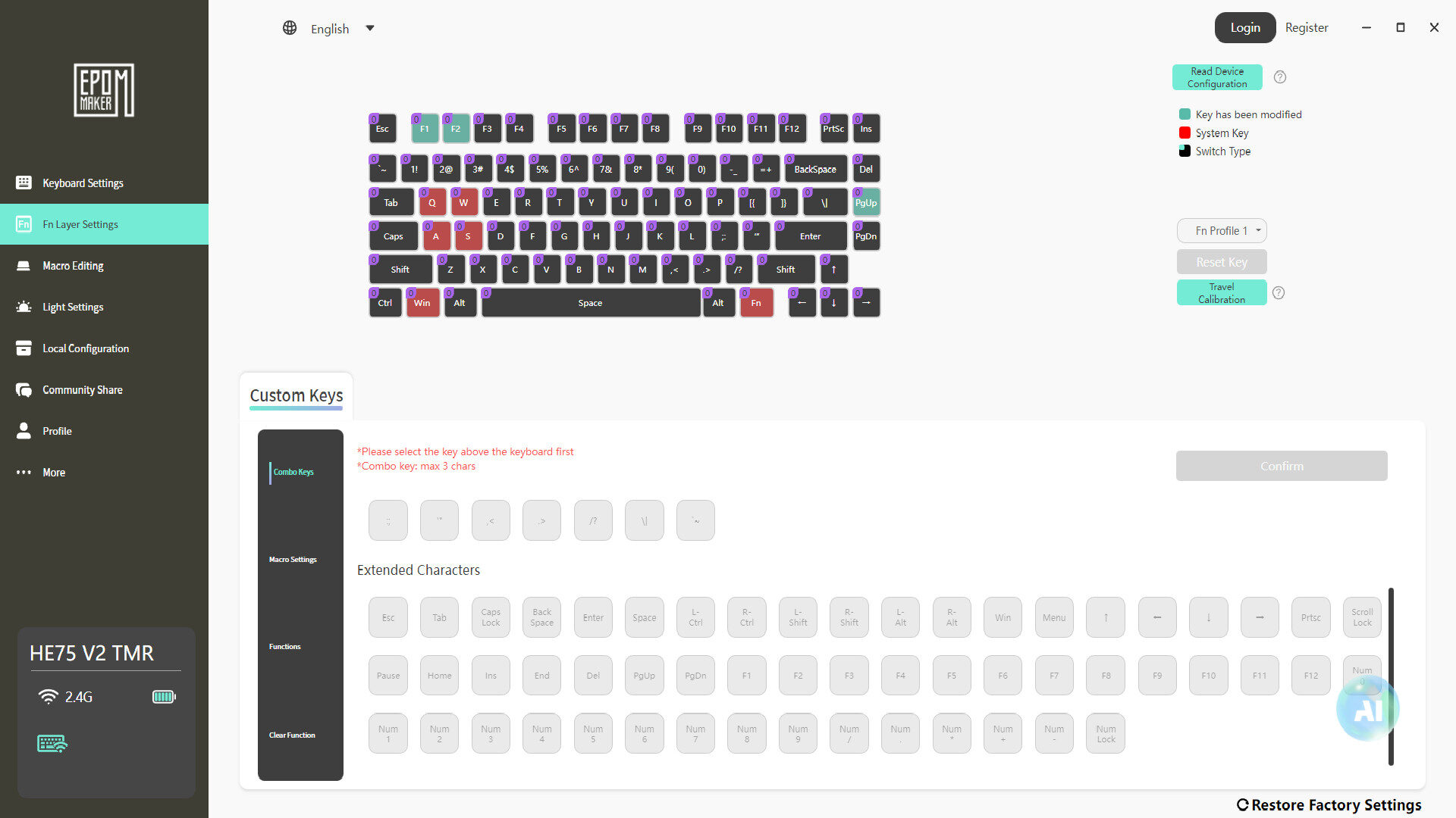 Epomaker He75 V2 Keyboard Review Epomaker Software