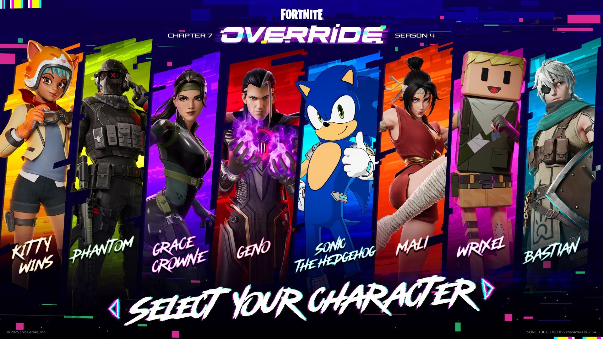 Fortnite Override Puts An Arcade Inside Battle Royale, With Iconic Characters Galore! Fortnite Fortnite Override Puts An Arcade Inside Battle Royale, With Iconic Characters Galore!