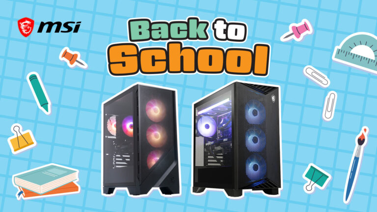 MSI Desktops Bring Serious Power to Back‑to‑School 2026