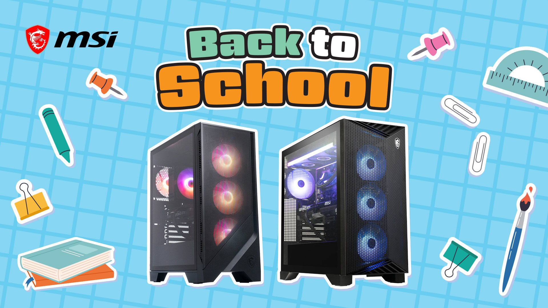 MSI MSI Desktops Bring Serious Power to Back‑to‑School 2026
