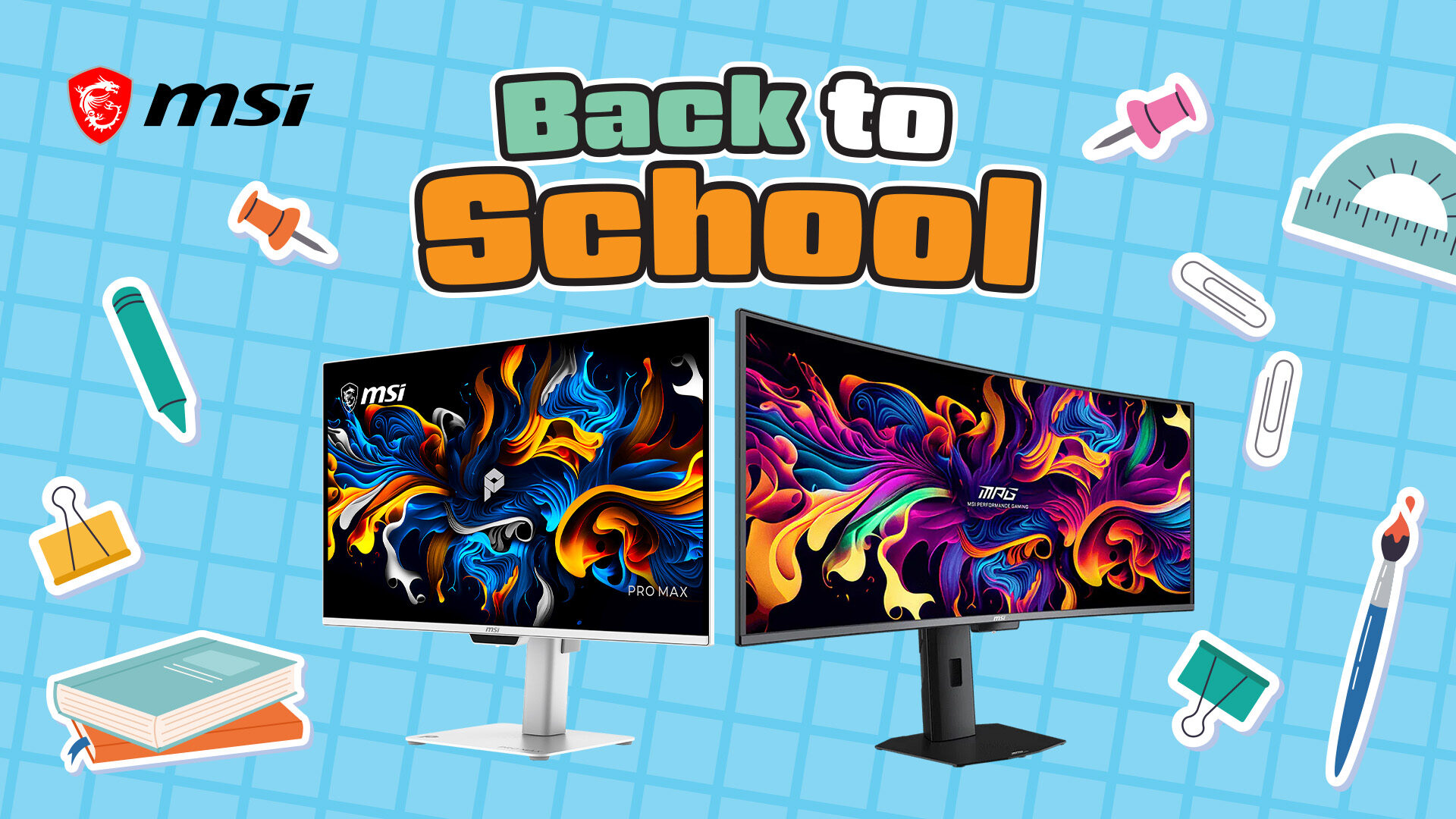 MSI MSI Monitors for Back‑to‑School: Premium OLED Displays for Every Student