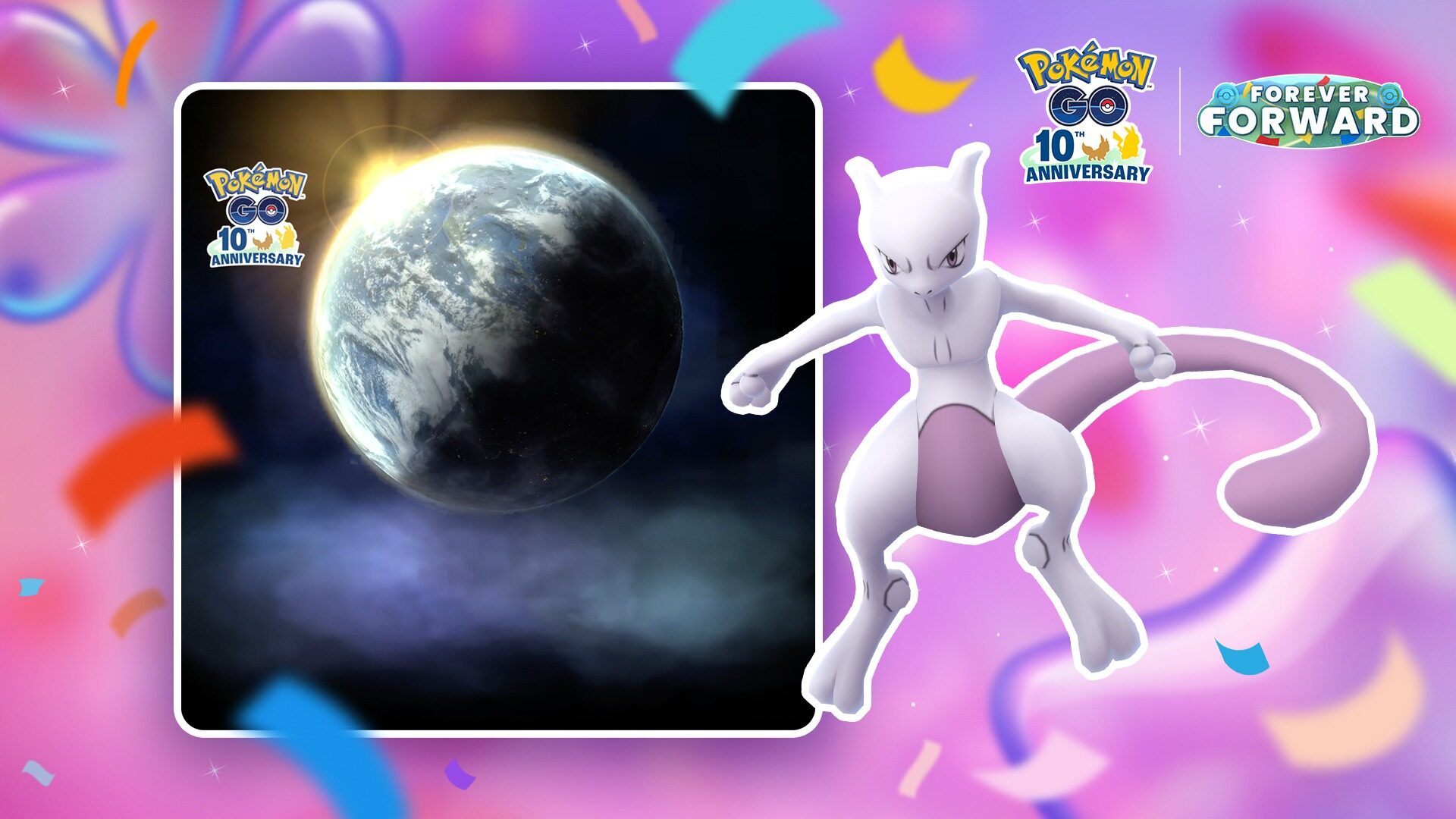 Pokémon GO Is Celebrating Its 10th Anniversary By Gifting Fans a Free Maxed-Out Mewtwo