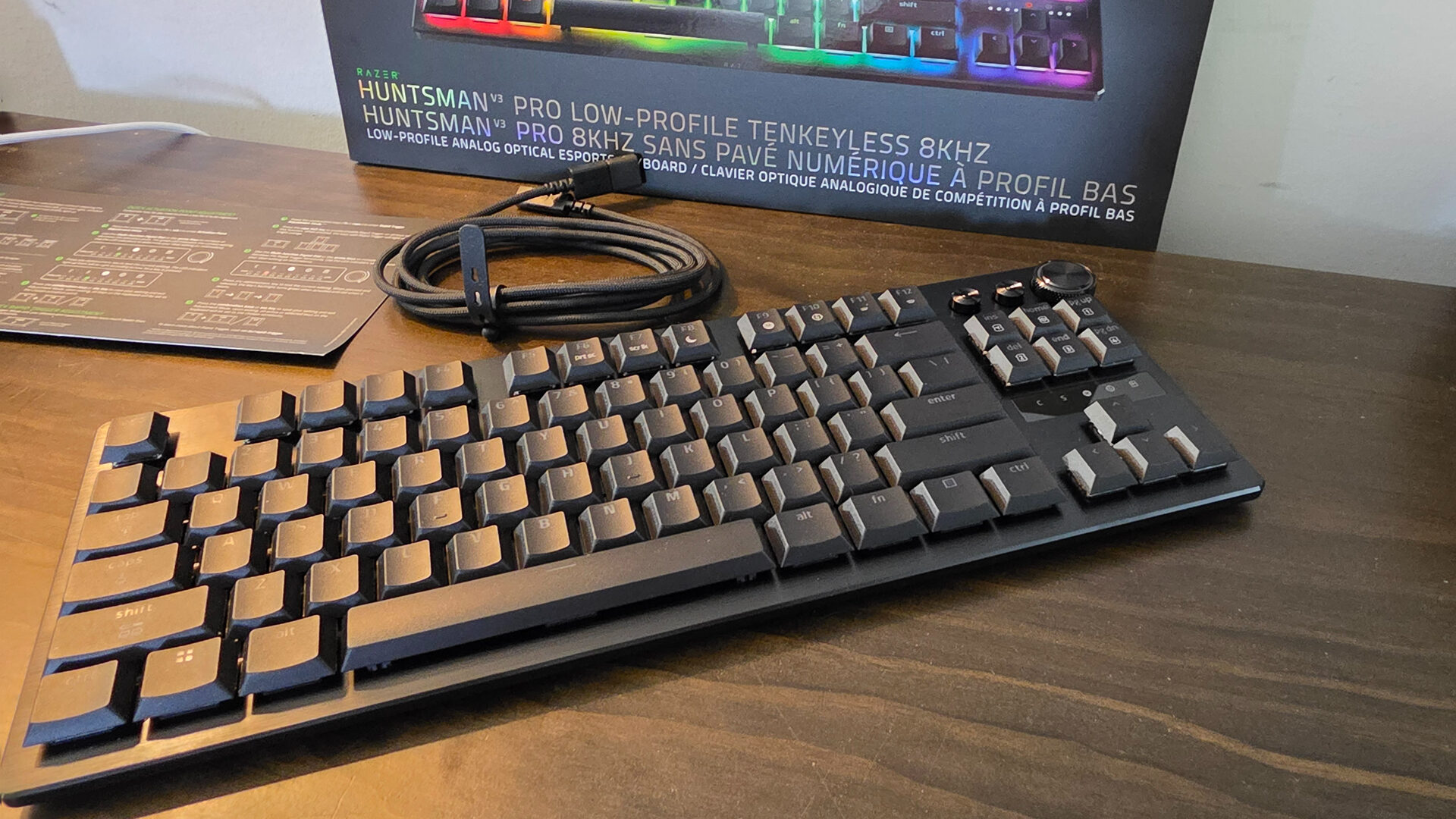 Razer Huntsman V3 Pro Low-Profile Tkl 8Khz Keyboard Review Razer Huntsman V3 Pro Low-Profile Tkl 8Khz (Keyboard) Review