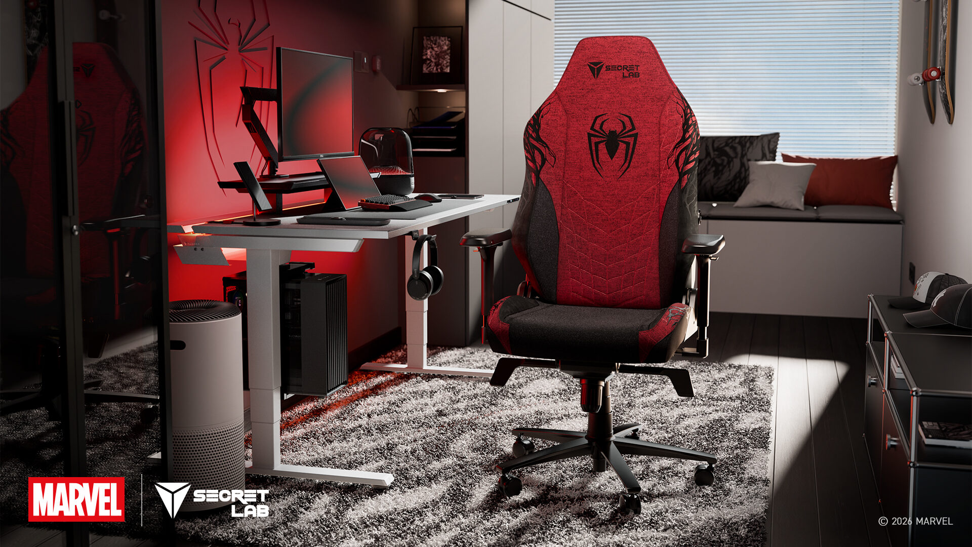 Secretlab Unveils Marvellous Spider-Man-Inspired Gaming Chair Secretlab Unveils Spider-Man-Inspired Gaming Chair