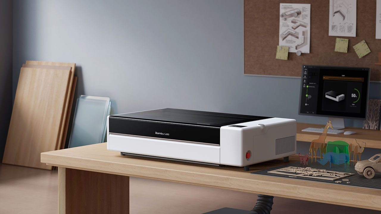 Bambu Lab Bambu Lab Unveils The R1, A 55W CO2 Laser Cutter Built For Home Workshops