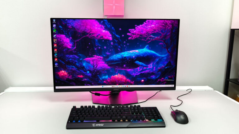 MSI MPG 322UR QD-OLED X24 32″ Gaming Monitor Review