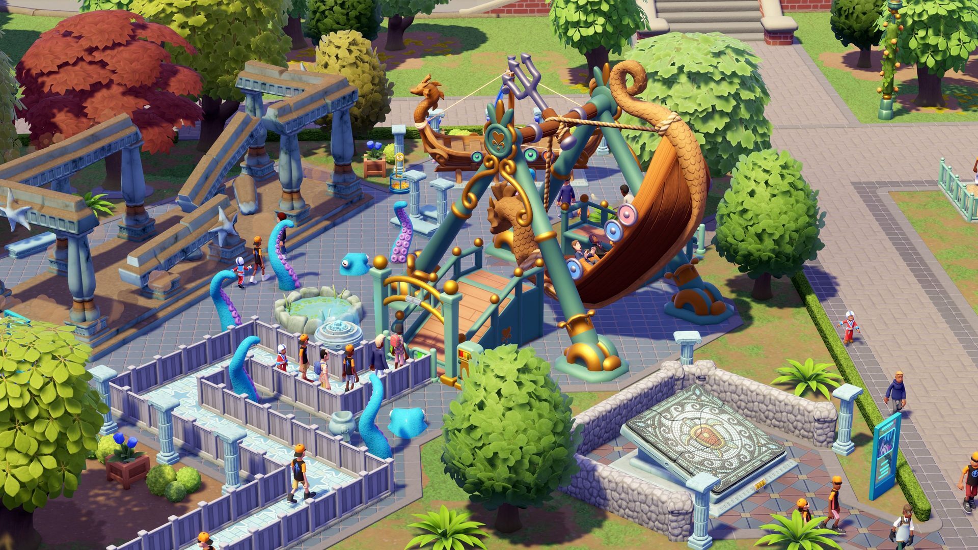 Two Point Museum Deploys Big Rides &Amp; Relics Dlc On October 8, Adding New Rideable Attractions Two Point Museum Deploys Big Rides &Amp; Relics Dlc On October 8, Adding New Rideable Attractions