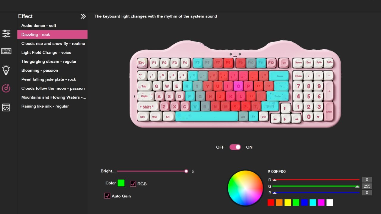 YUNZII C98 Cute Cake Wireless Mechanical Keyboard Review