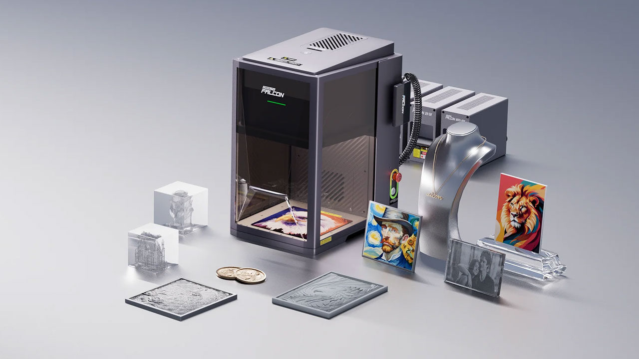 Creality Falcon T1 Puts Five Lasers Into One Desktop Package