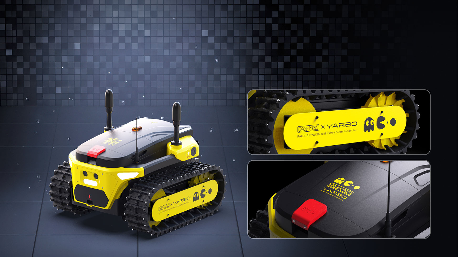PAC-MAN Is Here To Gobble Up Snow And Clear Your Winter Mazes