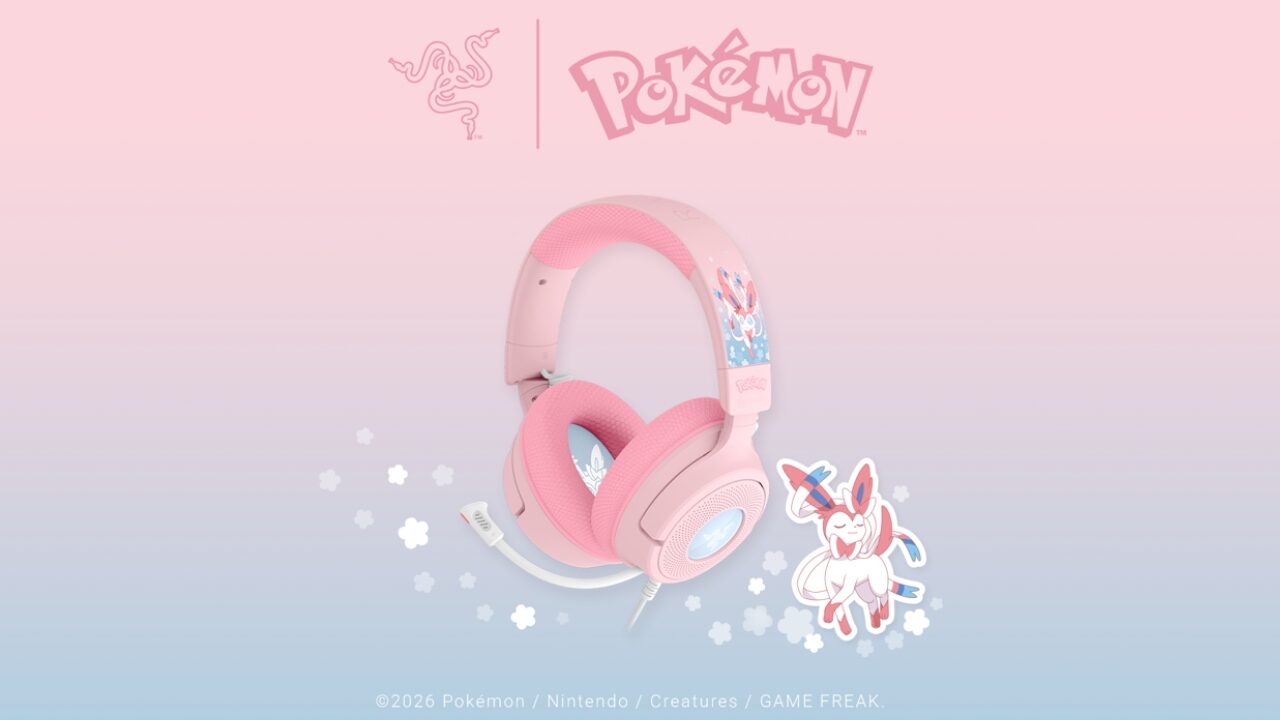 Razer Razer Announces 3 New Pokémon-Inspired Headsets for the Pokémon 30th Anniversary