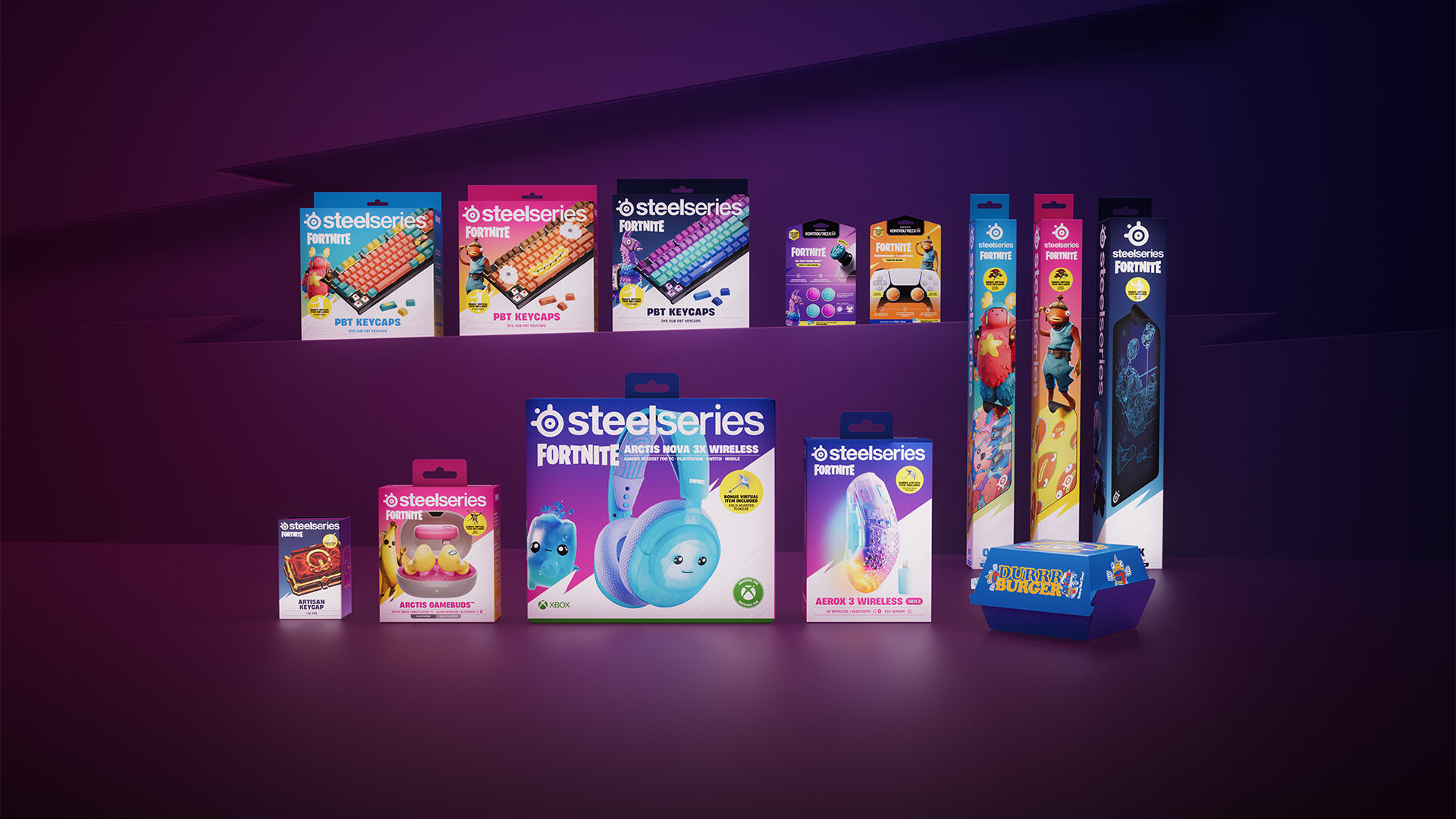 SteelSeries And KontrolFreek Unveil Fortnite Collection